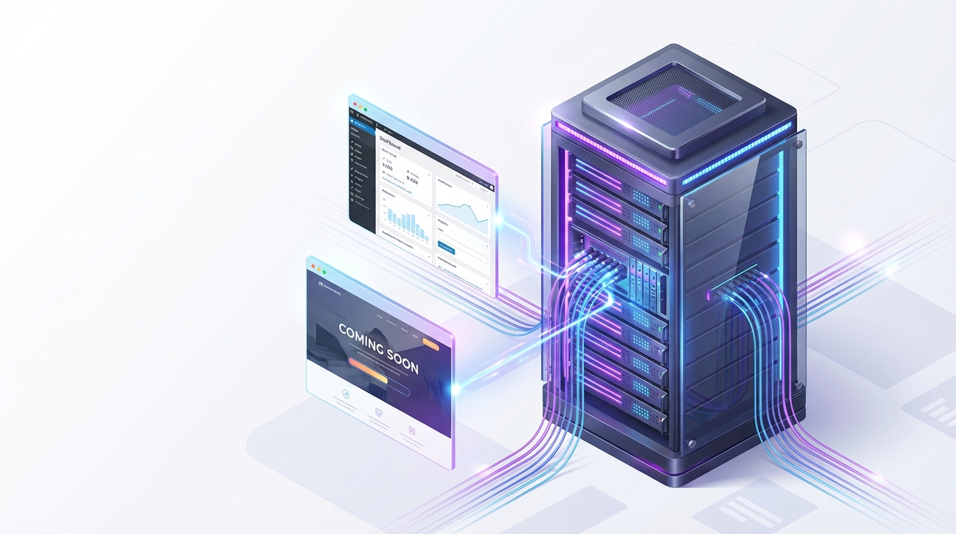AI-powered hosting dashboard